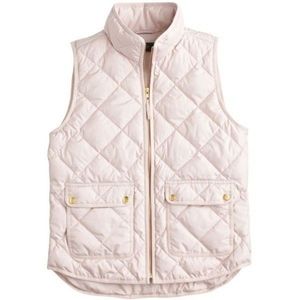 J.Crew Excursion Vest S Pearl Pink